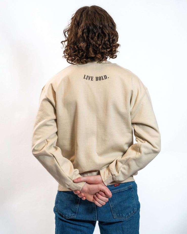 BORZO Beige Sweatshirt