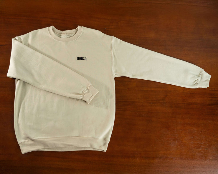 BORZO Beige Sweatshirt