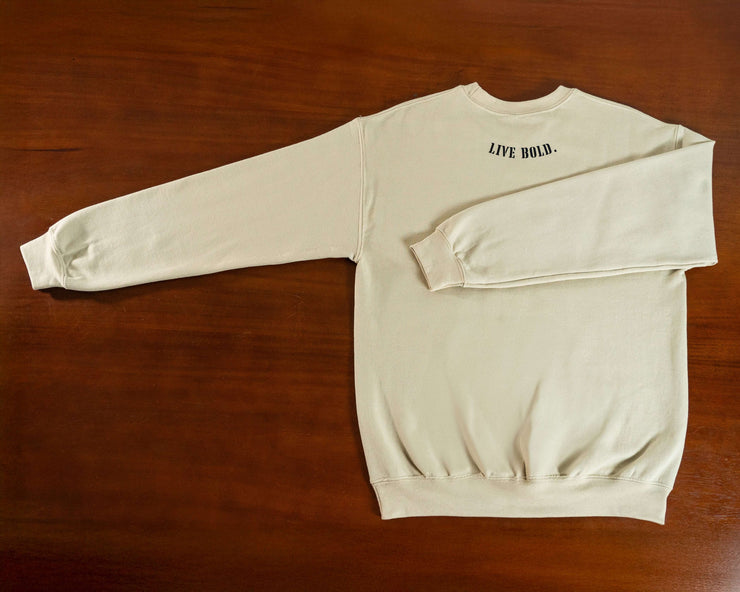 BORZO Beige Sweatshirt